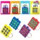 JOYIN 28 Pcs Valentine's Day Gift Cards with Tic-Tac-Toe Keychain, Valentines Days Keychain Set for Kids Party Favor, Classroom Exchange Prizes, Exchange Greeting Cards for Boys Girls