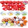 JOYIN 28 PCS Valentines Day Cards for Kids, Sports Balls Erasers Filled Hearts and Valentine Cards Gifts for Kids Classroom Exchange Prizes
