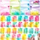 JOYIN 28 Packs Rainbow Springs with Valentine's Day Cards, Bright Colors Coil Spring Toy Bulk, Stress Relieve Anxiety Toys for Kids Birthday Gift, Game Prizes and Party Favors