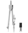 Mr. Pen- Compass for Geometry, Silver with Extra Leads, Metal Compass Drawing Compass, Geometry Compass, Math Compass, Compass Drawing, Drafting Compass, Drafting Tools