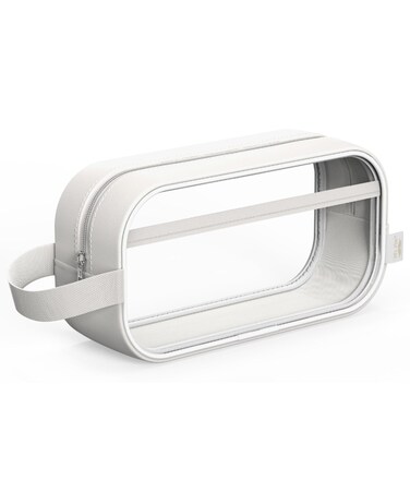 Mr. Pen- Clear Pencil Pouch, White, Clear Pencil Case, Pencil Bags, Clear Pouch, Pencil Case for Kids Pencil Case, Clear Makeup Pouch, Adults &amp; Kids Pencil Pouch, Pencil Cases, Clear Make Up Bag