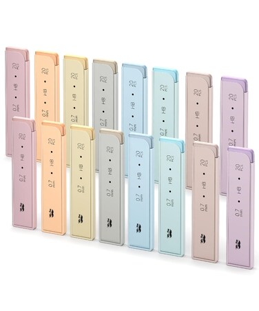 Mr. Pen- 0.7 Millimeter Lead Refills for Mechanical Pencils, HB, 16 Pack, 320 pcs, 0.7 Lead Refills, 0.7 mm Lead Refills, Pencil Lead 0.7 Refill, Lead Pencils Mechanical 0.7, 0.7mm Lead Refills