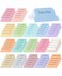 Mr. Pen- Weekly Planner Tabs, 100 Pcs, Week Tabs for Planner, Calendar Tabs for Planner, Calendar Index Sticker, Weekly Tabs Stickers, Calendar Tabs, Weekly Tabs, Week tabs