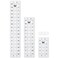 Mr. Pen- Sewing Ruler, 3 Pack, 6", 12" &amp; 17", Acrylic Ruler, Quilting Ruler, Cutting Ruler, Acrylic Ruler for Cutting Fabric, Rulers for Quilting and Sewing, Non Slip Quilt Rulers, Sewing Supplies