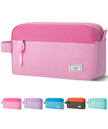 Mr. Pen- Large Capacity Pencil Case, Pink, Pencil Pouch, Pencil Bag, Pen Case, Pen Pouch, Pen Bag, Pencil Pouches, Pencil Bags, School Pencil Case, College Pencil Case