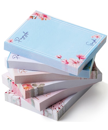 Mr. Pen- Sticky Notes, 1.5"x 2", 6 Pads, 60 Sheets, Small Floral Sticky Notes, Mini Sticky Notes, Sticky Notes Small, Sticky Note Pads, Colored Sticky Notes, Bulk Sticky Notes, Mr Pen Sticky Notes