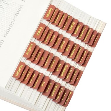 Mr. Pen- Bible Tabs, 75 Tabs, Metallic Gold Lettering Bible Tabs for Women and Men, Bible Tabs for Study Bible, Bible Index Tabs, Bible Book Tabs, Bible Labels Tabs, Mr Pen Bible Tabs
