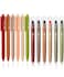 Mr. Pen- Bible Highlighters and Pens, 12 Pack, Gel Highlighters, Earthy Colors Bible Highlighters No Bleed, Gel Highlighter No Bleed Through, Aesthetic Pens, Gel Pens, Cute Pens