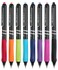 Mr. Pen- Retractable Gel Pens, 8 Pack, Vibrant Barrels, Fast Dry, Colorful Ink Gel Pens Fine Point 0.7mm, Retractable Pens, Cute Pens, Gel Ink Pens, Aesthetic Pens for Journaling Fine Tip Pens