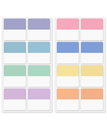 Mr. Pen- Sticky Index Tabs, 240 Pcs, Pastel Sticky Tabs for Notebooks, Page Markers, Page Tabs for Binders, Page Tabs Sticky Tabs for Books, Notebook Tabs, Book Sticky Tabs for Notebooks