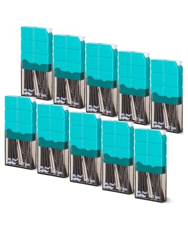 Mr. Pen- 0.7 Millimeter Lead Refills for Mechanical Pencils, HB, 10 Pack, 1200 pcs, 0.7 Lead Refills, 0.7 mm Lead Refills, Pencil Lead 0.7 Refill, Lead Pencils Mechanical 0.7, 0.7mm Lead Refills