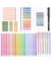 Mr. Pen- Aesthetic Book Annotation Kit, Aesthetic Highlighters and Gel Pens, Transparent Sticky Notes, Transparent Sticky Tabs for Books, No Bleed Highlighters for Bible Pages No Bleed