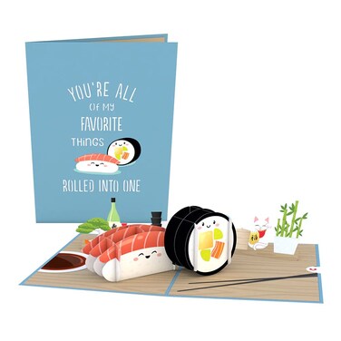 Lovepop Everyday Pop-Up Card for Her, Him, Girls, Boys - 3D Love Greeting Cards - Favorite Things - 5" x 7" - Blank Note Card &amp; Envelope Included