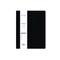 Blue Sky Professional Padfolio: Comprehensive Portfolio and Efficient Document Organizer, Ideal Business Accessory for Modern Professionals, 9.5&quot; x 12