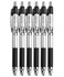 Mr. Pen No Bleed Pens, Bible Pens, Fine Tip, Black, Pack of 6