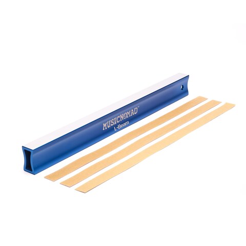 MusicNomad Fret Leveler - Leveling (L-Beam) 17.6&quot; (45cm) for Acoustic and Electric Guitars (MN811)