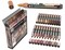 TOOLI-ART 22 Acrylic Paint Markers Paint Pens Pro Color Series Set 3mm Medium Tip for Rock Painting, Glass, Mugs, Wood, Metal, Glass Paint, Canvas, DIY. Non Toxic, Waterbased, Quick Drying (SKIN)