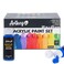 Artkey Acrylic Paint Set - 24 colors 2 oz/59 ml Acrylic Paints Professional Artists Painting Kit for Canvases Fabric Rock Leather Easter Egg Wood Ceramic Glass Art Craft Painting