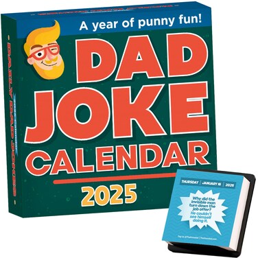 That's So Dad - Dad Joke Calendar 2025, Page A Day Tear Off Calendar Gift For The Dad Joke Lover, Great Christmas Gift, Funny Daily Dad Jokes Desk Calendar (2025 Calendar)