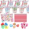 30-Pack Valentine&#39;s Day Gifts for Kids - Stationary and Cup Set with Valentines Day Cards for Kids School Classroom - Valentines for Kids Class - Party Favors