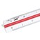 Mr. Pen- Metric Engineer Scale Ruler, Ruler, 12&quot; Aluminum Scale Ruler, Triangular Scale, Scale Ruler for Blueprint, Triangle Ruler, Metric Engineering, Drafting Ruler, Engineering Scale