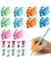 Mr. Pen- Pencil Grips for Kids Handwriting, 20 PCS (10 Finger Grips+10 Clips), Pencil Grips, Pencil Grips for Kids, Pencil Holder For Kids, Pencil Grippers, Finger Grips For Pencils, Pen Grip