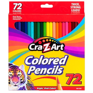 Cra-Z-Art Colored Pencils, 72 Count, Back to School Supplies, Arts &amp; Crafts, Gift for Kids