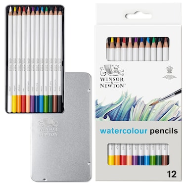 Winsor &amp; Newton Studio Collection Artist Pencils, Watercolor Pencils, Set of 12