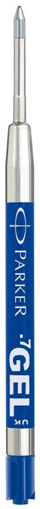 PARKER Gel Pen Refill   Medium Tip (0.7mm)   Blue QUINK Ink   1 Count