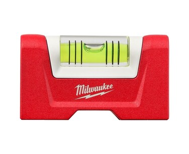 Milwaukee Torpedo Compact Spirit Level 3" - Magnetic Red