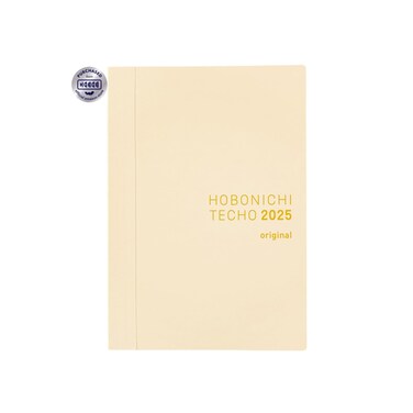 Hobonichi Techo 2025 Original Book [English/A6/January Start/Monday Start/Planner]