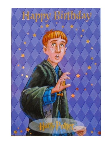 Ron Weasley 'Happy Birthday! Greeting Card (Harry Potter)