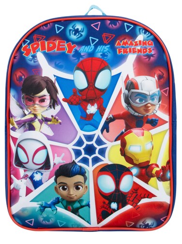 Marvel Spidey And His Amazing Friends Backpack   Kindergarten Bag   Toddler Boys Backpack   One Size Blue