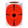 Hybsk Target Pasters 3 Inch Round Adhesive Shooting Targets - Target Dots - Fluorescent Red and Black (3 inch, Fluorescent Red)