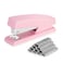 Deli Stapler, Desktop Staplers with 640 Staples, Office Stapler, 25 Sheet Capacity, Pink