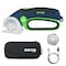 ZEITE 4V Cordless Electric Scissors, Cardboard Cutter with 2 x Blade, 1 x Storage Box, 1 x USB Charging Cable, Electric Cutter, Power Rotary Scissors for Box Carpet Plastic, Easy to Hold and Safety