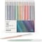 Grabie Glitter Gel Ink Pens, Vibrant Glitter Gel Pens Set, Spark Your Creativity with Every Color of the Rainbow (18 Colors Capped Glitter Gel Pens)
