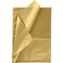 RUSPEPA Gift Wrapping Tissue Paper - Metallic Gold Tissue Paper for DIY Crafts,Pack Bags - 19.5 x 27.5 inches -25 Sheets