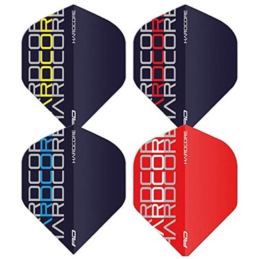 RED DRAGON Hardcore XT Triple Dart Flight Selection Pack