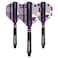 RED DRAGON Peter Wright Snakebite Purple Hardcore Flight and Nitrotech Stem Combo