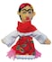 The Unemployed Philosophers Guild Frida Kahlo Plush Finger Puppet and Refrigerator Magnet