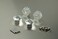 Raidenracing Aluminum Alloy 12mm X 7mm Widen Wheel Hub Hex Drive Adaptor for RC Crawler SCX10 F350 Wraith Silver