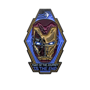 Marvel Iron Man Mask Light Up Lapel Pin