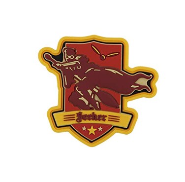 Harry Potter Quidditch Soft Touch Magnet, 3", Multicolor 48401