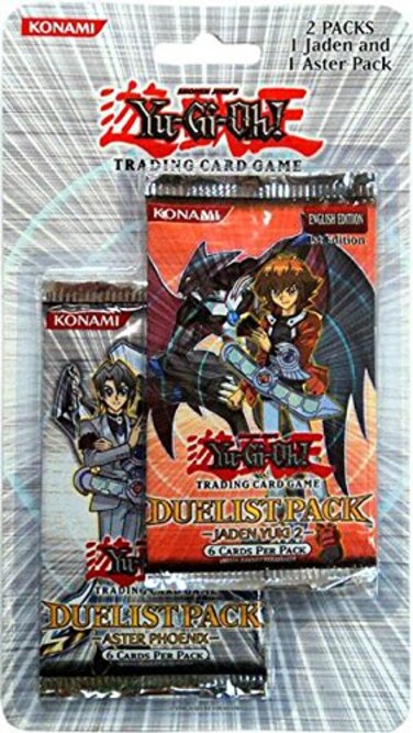 YuGiOh Card Game Duelist Blister 2Pack Jaden Yuki 2 Aster Phoenix [Toy]