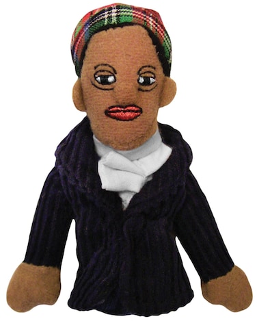 The Unemployed Philosophers Guild Harriet Tubman Plush Finger Puppet and Refrigerator Magnet