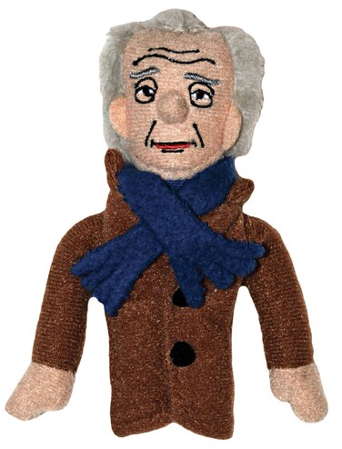Frank Lloyd Wright Plush Finger Puppet and Refrigerator Magnet