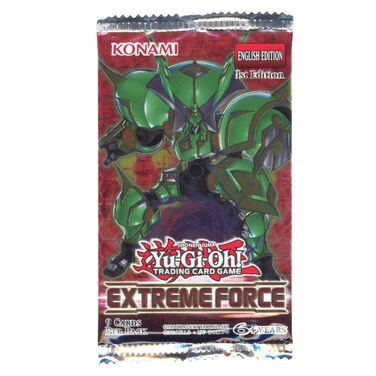 Yu-Gi-Oh Extreme Force Booster Pack - 9 Cards - Includes 1 Foil - TCG By Konami