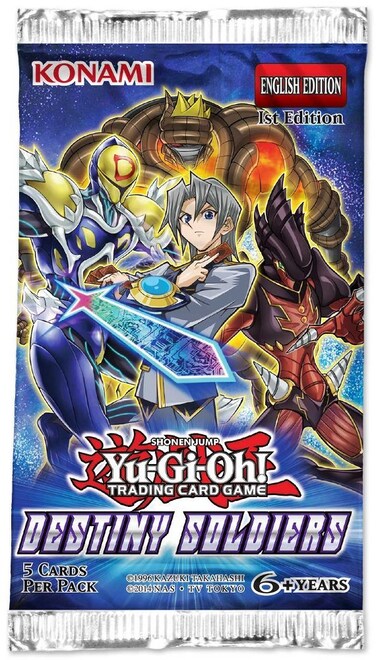 Konami YuGiOh Destiny Soldiers Booster Pack