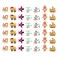 Exceart 50pcs Wooden Buttons Cartoon Car Truck Airplane Boat Buttons Two Holes Buttons for DIY Craft Sewing Card Making Scrapbooking Mixed Color